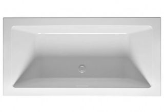 Акриловая ванна Riho Rethink Cubic Fall Plug and Play B110023005 L заполнение через перелив 200х90см белый